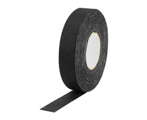 Black Gaze Cotton Cloth Friction Tape with Non-Corrosive Rubber Resin