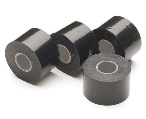 Black cotton Non Adhesive Roll